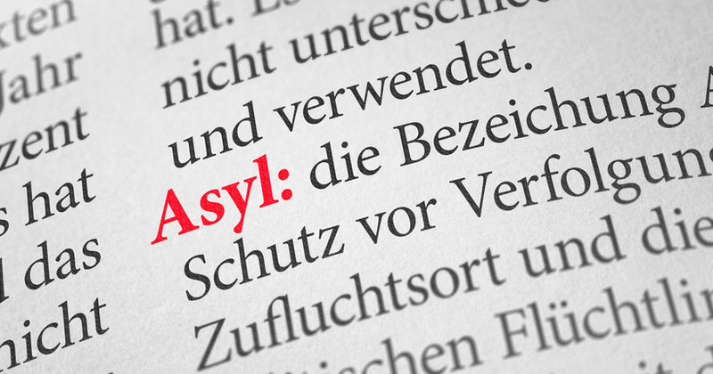 Das Recht auf Asyl ist im Grundgesetz verankert