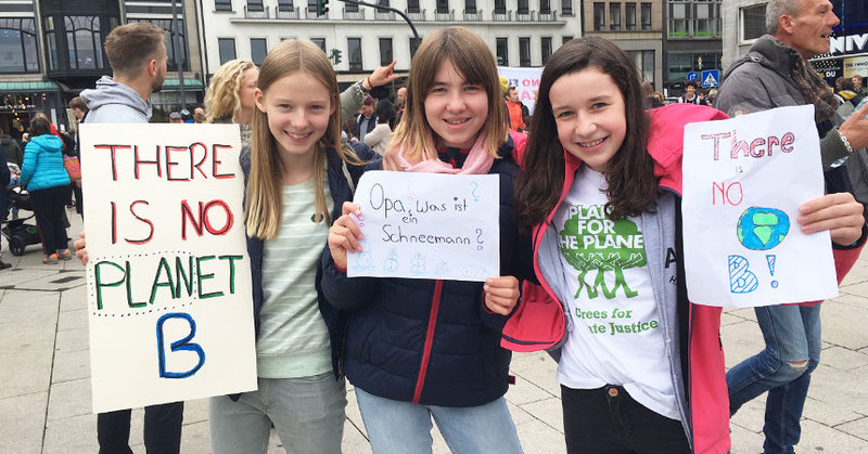 Fridays for Future Demo in Hamburg