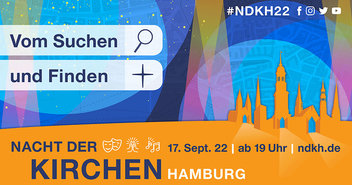 Nacht der Kirchen 2022 Plakat - Copyright: NdKH