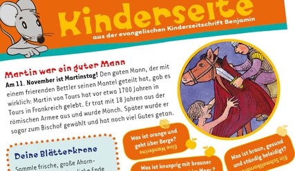 Ausschnitt der intakten Kinderseite - Copyright: Andreas-M. Petersen